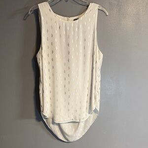 Elegant White Sleeveless Top